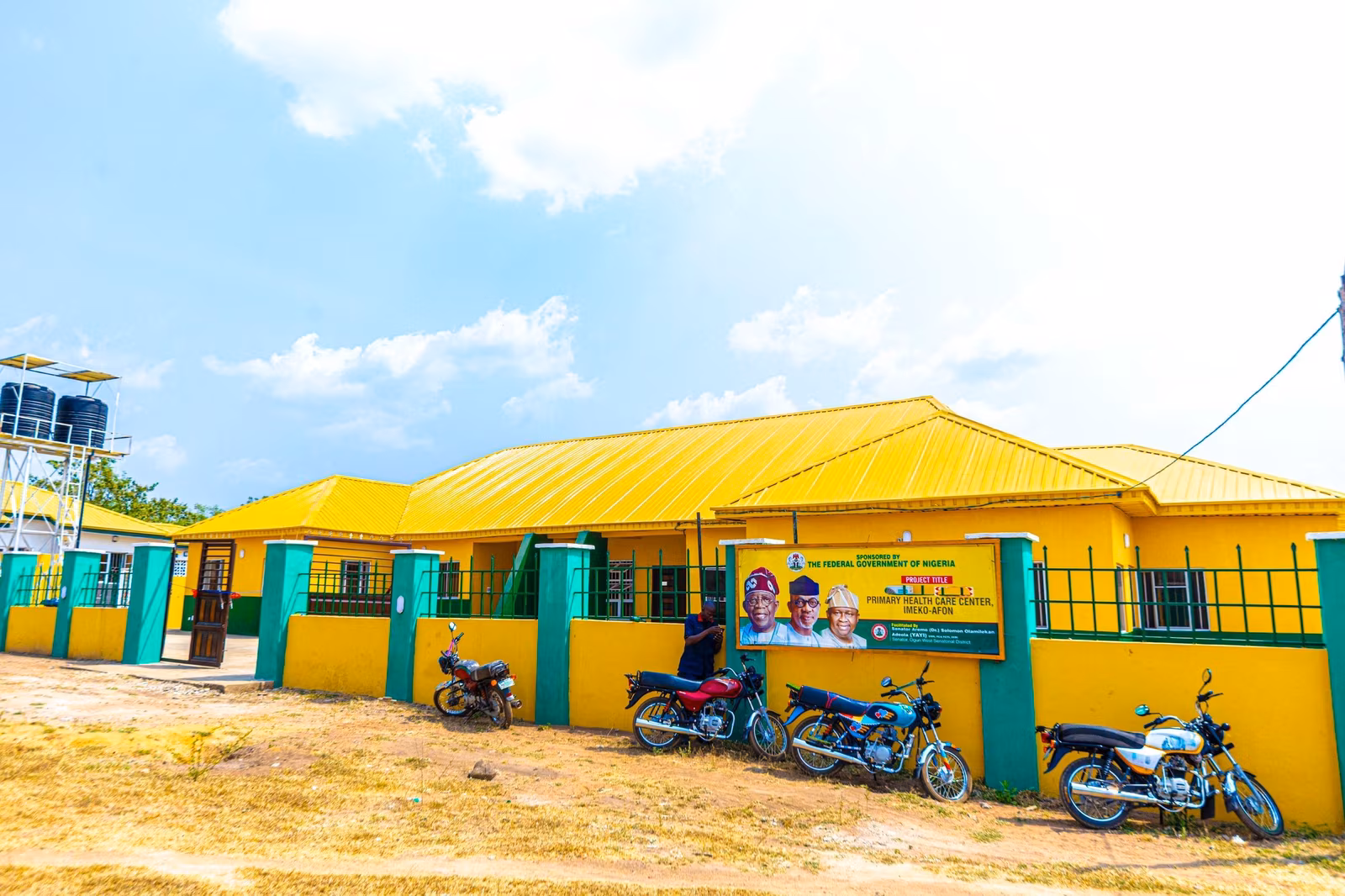 Primary health care center oke agbede