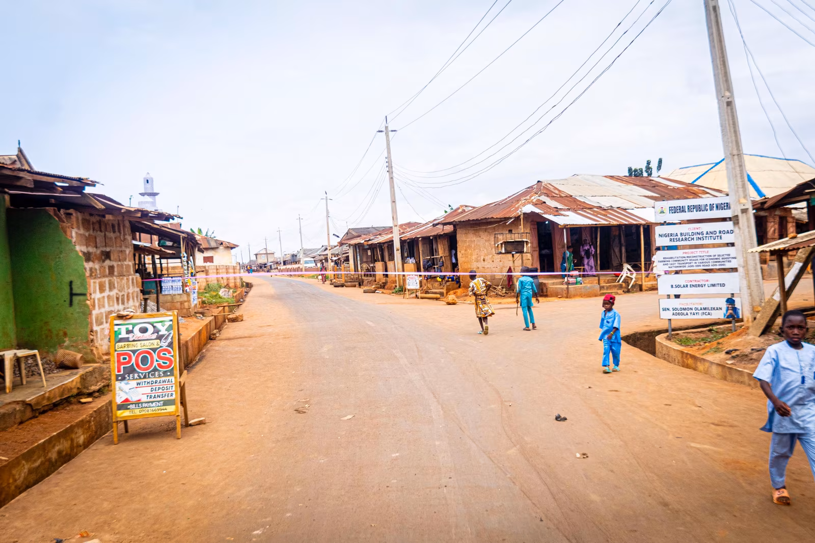 Ado-Odo Palace road Ado