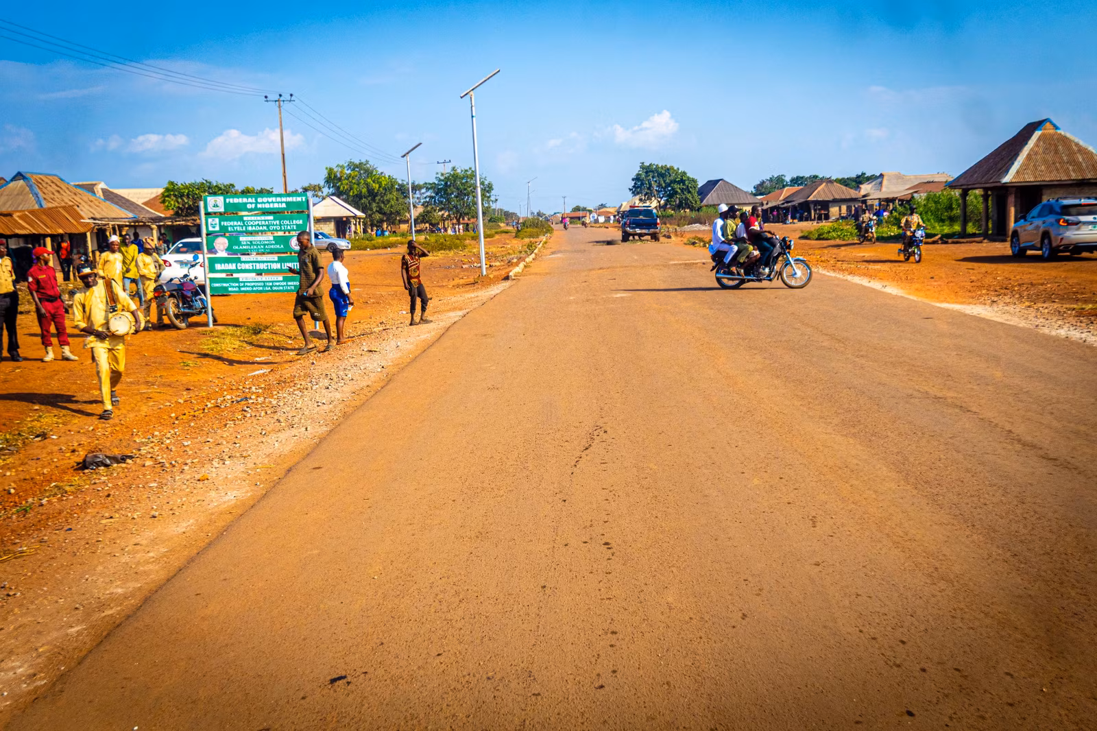 Irpodun abule aje road owode AFON, Imeko AFON
