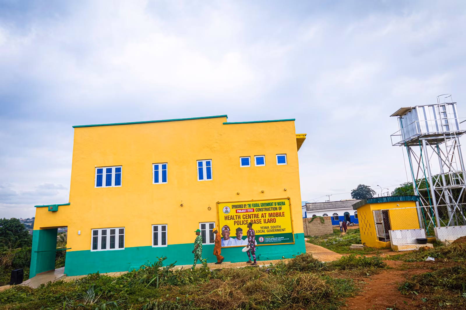 Primary health Centre at Mobile Police base Ilaro, yewa south